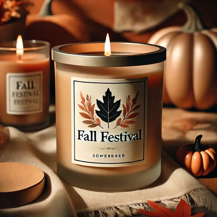 Fall Festival soy candle by The Perfect Burn