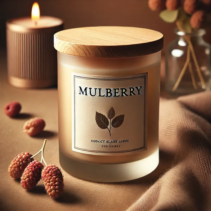 Mulberry soy candle by The Perfect Burn