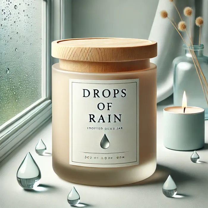 Drops of Rain soy candle by The Perfect Burn